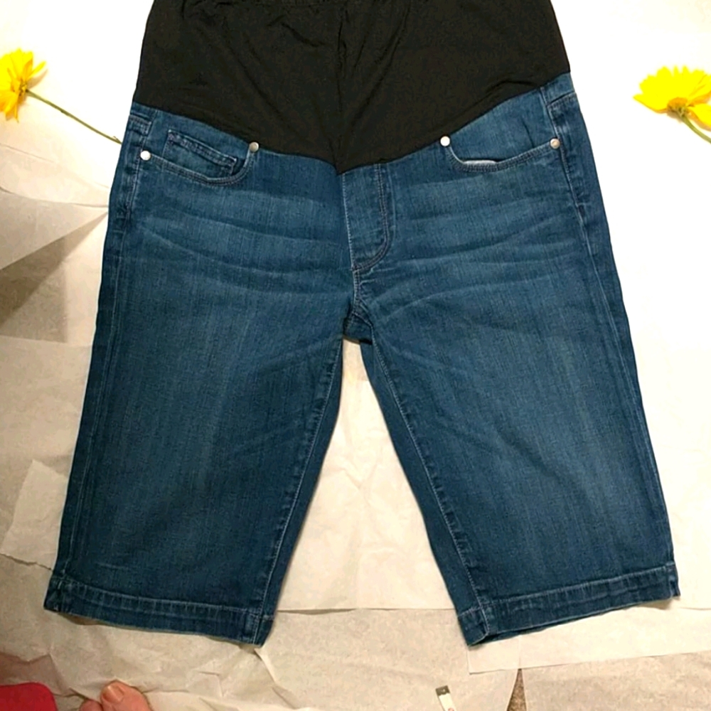 Paige maternity jean ahorts